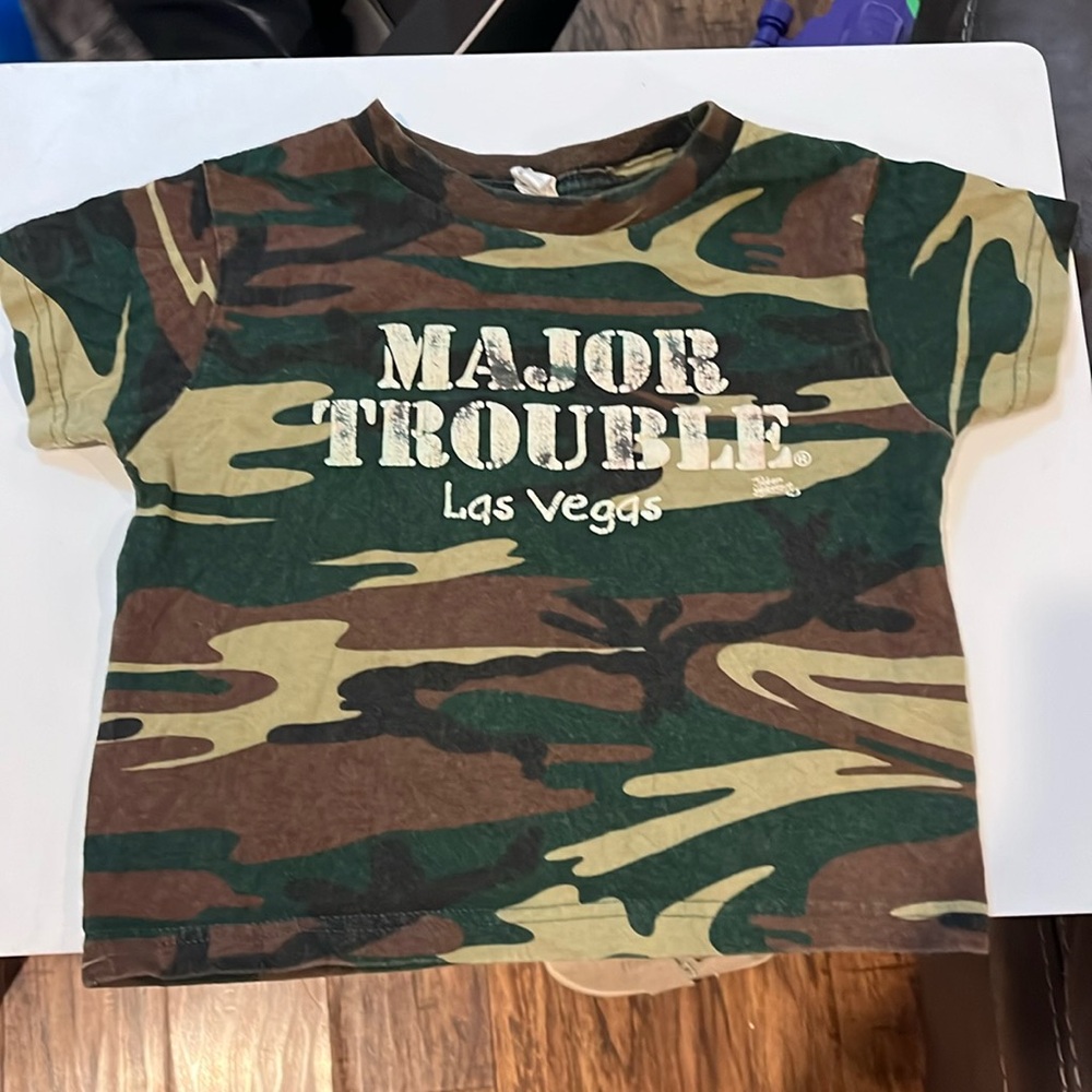 Old School Camo Kids Tshirt